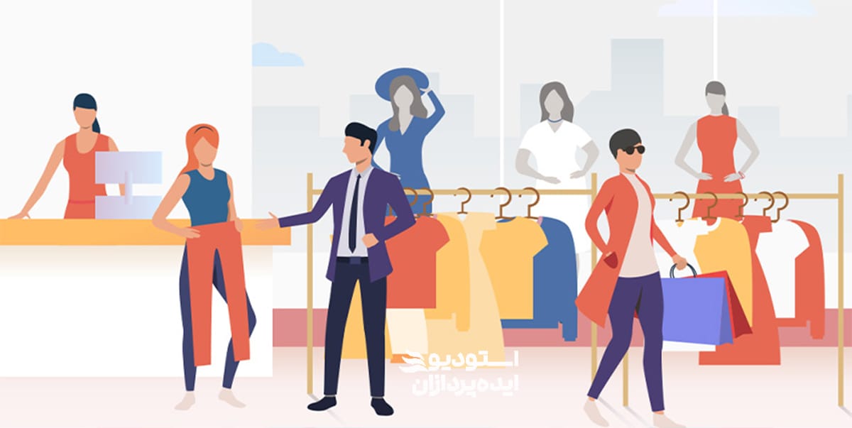 تولید محتوا برای پیج لباس فروشی