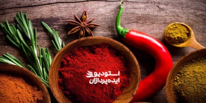 تولید محتوا برای پیج فروش ادویه جات